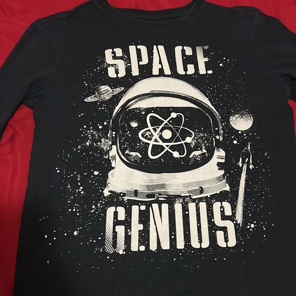 Bundle of 5 Boys Graphic Long Sleeve Tees Size Large 10/12 - Picture 5 of 9